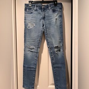 AG The Legging Ankle skinny jeans in size 29.